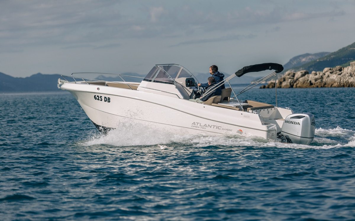Atlantic Marine 750 + Honda 250